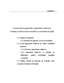 Impozitele indirecte - evoluția și rolul acestora în țările cu economie de piață - Pagina 3