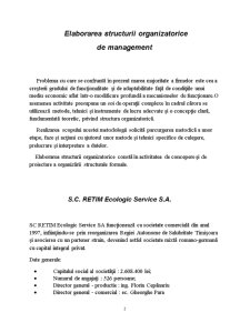 Elaborarea Structurii Organizatorice de Management - Pagina 2