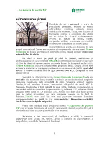 Grawe România SA- Proiect Management - Pagina 1