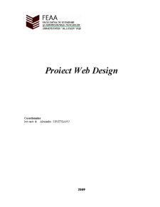 Web Design - Pagina 1