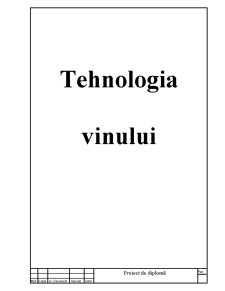 Tehnologia Vinului - Pagina 1