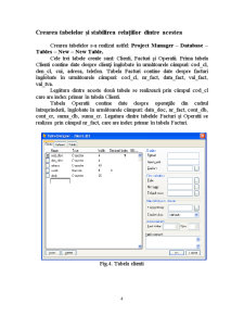 Proiectarea unei Baze de Date în Visual Fox Pro pentru Registru Jurnal și Facturi Emise - Pagina 4