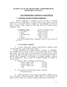 Plan local de gestionare a deșeurilor în Municipiul Suceava - Pagina 5