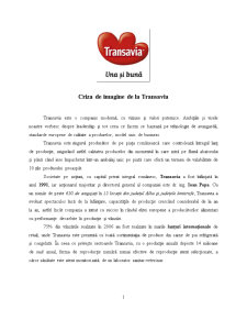 Transavia - criză de imagine - Pagina 1