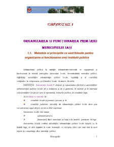 Monografie Primăria Iași - Pagina 1