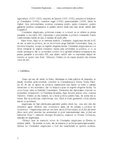 Constantin Argetoianu - Viata, Activitate și Idei Politice - Pagina 2