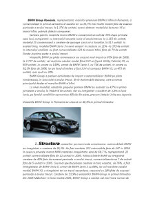 BMW - studiu de caz, structura vânzărilor - Pagina 3