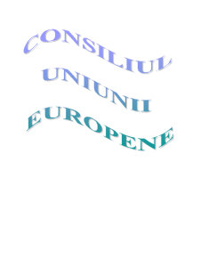 Consiliul Uniunii Europene - Pagina 1