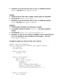 Clase în Java - Pagina 2