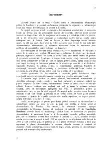 Stadiul Actual al Descentralizării Administrației Publice în România - Pagina 3
