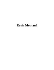 Roșia Montană - Pagina 1