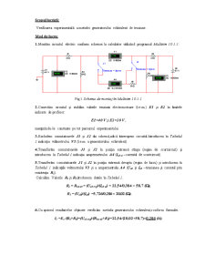 Studiul circuitului de curent continuu prin metoda generatorului echivalent - Pagina 2