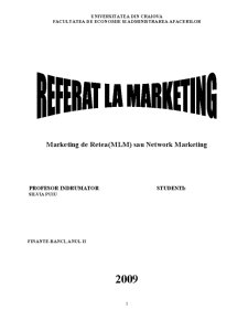 Marketing de rețea - multi level marketing - Avon - Pagina 1