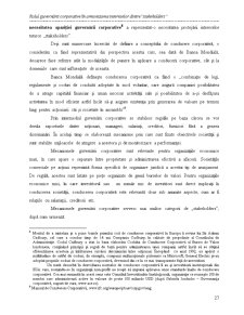 Rolul Guvernarii Corporative in Armonizarea Intereselor dintre Stakeholders - Pagina 2