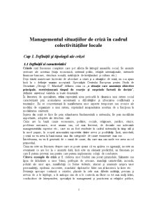 Managementul Situațiilor de Criză în Cadrul Colectiviăților Locale - Pagina 3