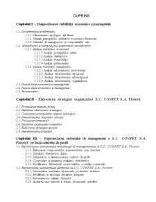 Reproiectarea sistemului de management la SC Conpet SA Ploiești - Pagina 2