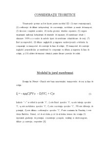 Modelul Numeric al Transportului Ionic în Electrodializa Continuă și Discontinuă - Pagina 5
