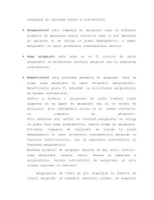 Contractul de asigurare de viață - elemente principale, drepturi și obligații - Pagina 3