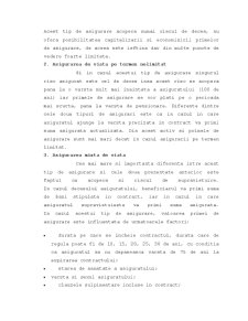 Contractul de asigurare de viață - elemente principale, drepturi și obligații - Pagina 5