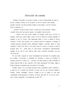 Analiza evoluției serviciilor de comerț în România 2003-2007 - Pagina 2