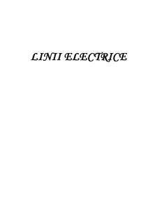 Linii Electrice - Pagina 1