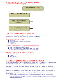 Organizarea Sistemului de Credit - Pagina 3