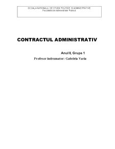 Contractul Administrativ - Pagina 1