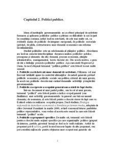 De la Politică la Politici Publice - Pagina 3