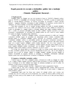 Reguli generale de execuție a cheltuielilor publice într-o instituție publică - studiu de caz - Primăria Municipiului București - Pagina 3