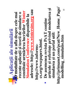 Simularea unor Probleme Decizionale cu Metoda Monte Carlo - Pagina 33