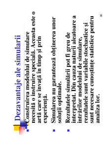 Simularea unor Probleme Decizionale cu Metoda Monte Carlo - Pagina 39