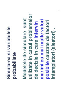 Simularea unor Probleme Decizionale cu Metoda Monte Carlo - Pagina 43