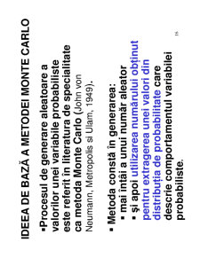 Simularea unor Probleme Decizionale cu Metoda Monte Carlo - Pagina 57