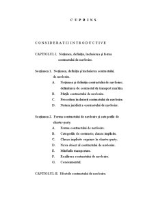 Contractul de Navlosire și Efectele Lui - Pagina 1
