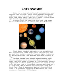 Astronomie - Pagina 1