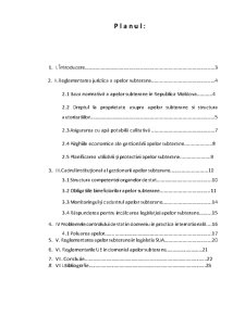 Regimul juridic de protecție a apelor subterane - Pagina 1