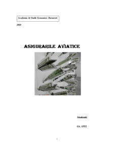 Asigurările aviatice - Pagina 1