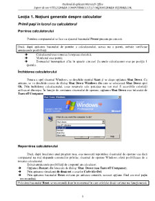 Utilizarea Computerului și Organizarea Fișierelor - Pagina 3
