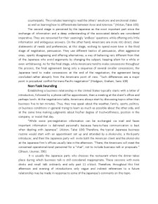 Business Negotiations between Japanese and Americans - Pagina 2