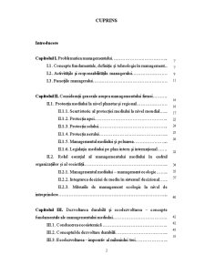 Managementul relației produs-mediu. Studiu de caz la SC Distrigaz Nord SA Sucursala Bacău - Pagina 2
