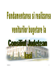 Fundamentarea și realizarea veniturilor bugetare la CJ Iași - Pagina 2