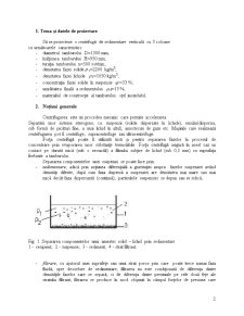 Proiectarea Centrifugei de Filtrare - Pagina 2