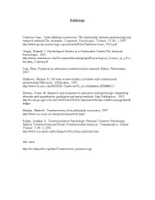 Epistemologia Constructivistă - Pagina 1