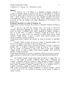 Studiu de Fezabilitate Pomponio SA - Pagina 4