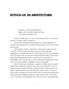Kitsch-ul în arhitectură - Pagina 1
