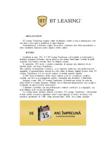 BT Leasing Transilvania - Pagina 1