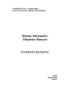 Internet Banking - Pagina 1