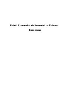Relațiile economice ale României cu Uniunea Europeană - Pagina 2