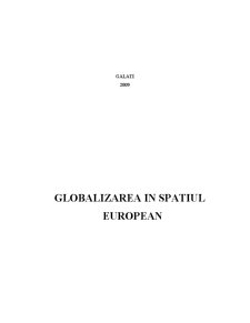Globalizarea în spațiul european - Pagina 1