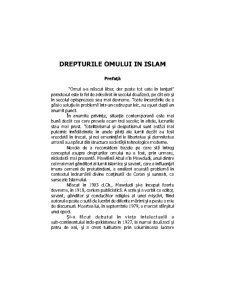 Drepturi în Islam - Pagina 1